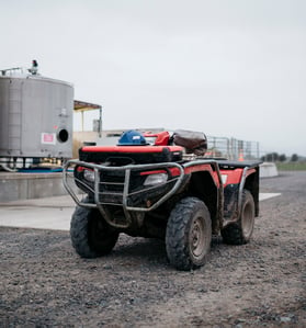 Quad bike - onsite fuel storage protection