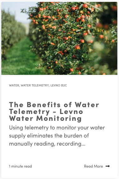 Blog: The Benefits of Water Telemetry - Levno Water Monitoring